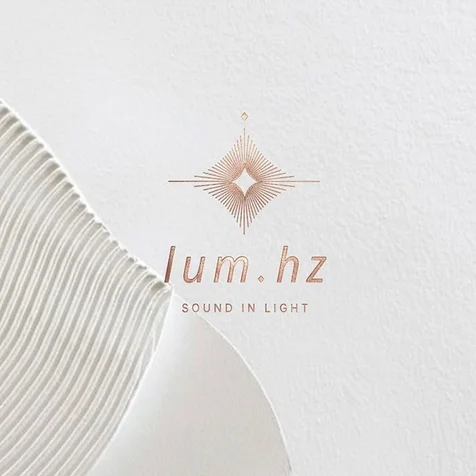 포트폴리오-lum.hz 로고디자인, 음악로고