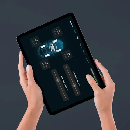 포트폴리오-HL만도 HMI - 조향 인터페이스