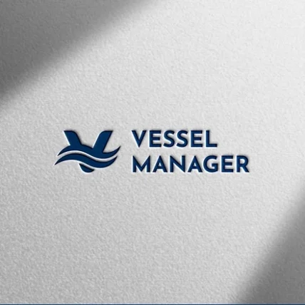 포트폴리오-vessel manager 로고디자인