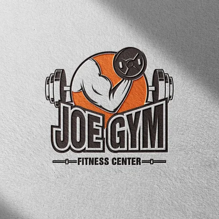 포트폴리오-JOEGYM 헬스장 로고 디자인