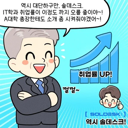 포트폴리오-학원 홍보 웹툰