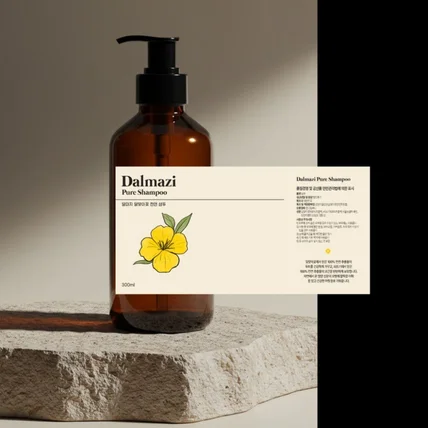포트폴리오-샴푸 에센스 라벨 패키지 디자인