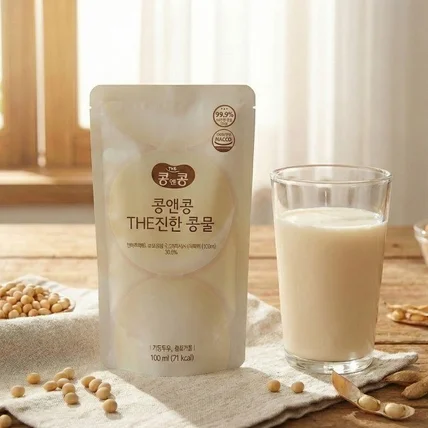 포트폴리오-콩앤콩 더진한 두유