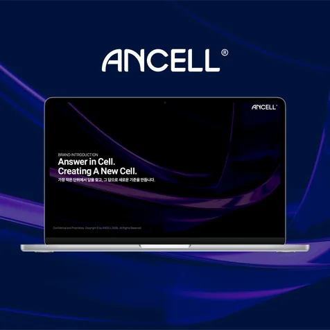 포트폴리오-[wapt] ANCELL 회사소개서