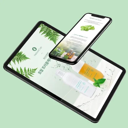 포트폴리오-허브앤캡 상세페이지 디자인