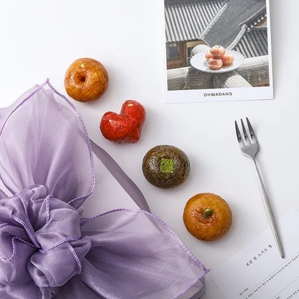 포트폴리오-[촬영/보정] 오화당(약과/주악)