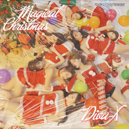 포트폴리오-"Diva-X - Magical Christmas" 앨범아트  앨범커버 앨범자켓 아트워크