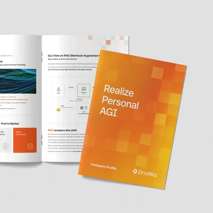 포트폴리오-장기기억 AI 전문 스타트업 브로슈어 디자인