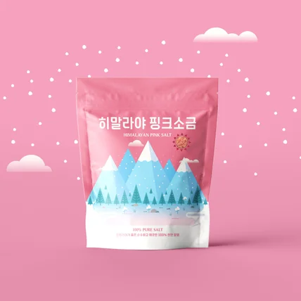 포트폴리오-히말라야 핑크 솔트 파우치 패키지
