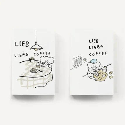 포트폴리오-LIEB LIEBE COFFEE LOGO