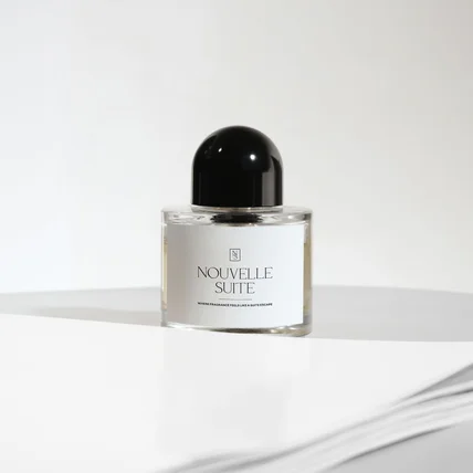포트폴리오-퍼퓸 브랜드 로고 _ nouvelle suite 로고디자인 로고제작