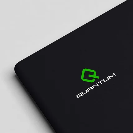 포트폴리오-QUANTUM 로고디자인