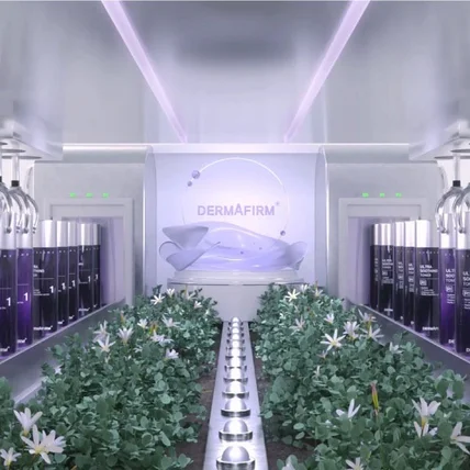 포트폴리오-Dermafirm 3D 미디어아트 영상