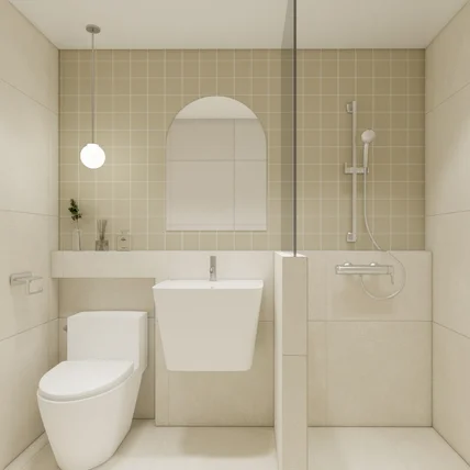 포트폴리오-34평 아파트 욕실 리모델링 시안 작업