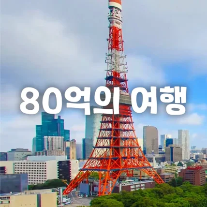 포트폴리오-[기획, 편집, 나레이션] 2024 '80억의 여행' 서비스 바이럴 숏폼