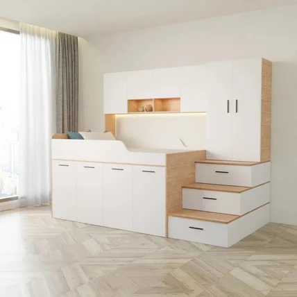 포트폴리오-벙커침대 모델링 렌더링