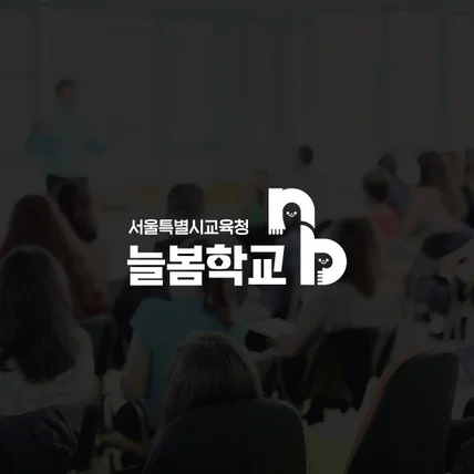 포트폴리오-[초등 정규 교육 외 돌봄 지원 기관] 서울특별시교육청 늘봄학교 BI CI 로고 디자인
