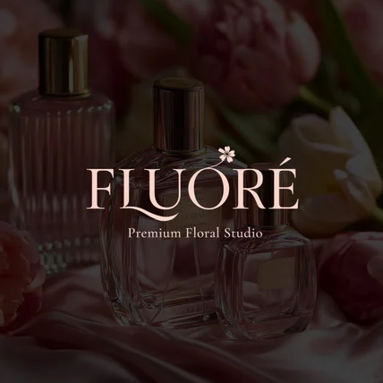 포트폴리오-FLUORE 향수브랜드 로고디자인