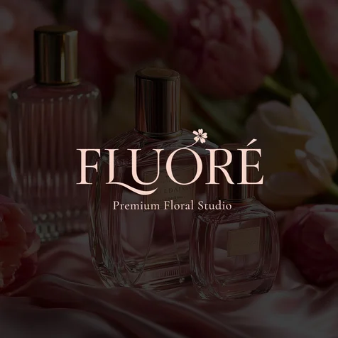 포트폴리오-FLUORE 향수브랜드 로고디자인