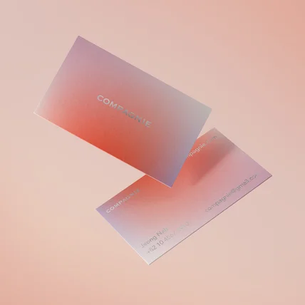 포트폴리오-compagnie 로고 및 명함 디자인