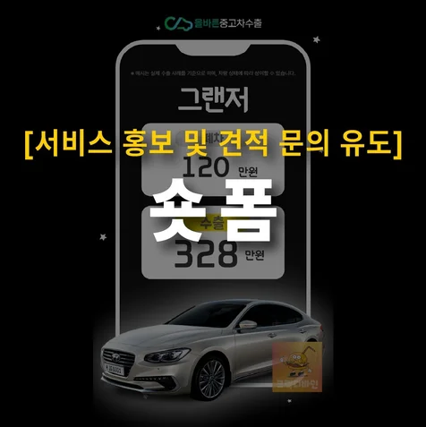 포트폴리오-[기획/편집] 올바른중고차수출 "폐차 vs 수출 단가 비교" 2025년 쇼츠 제작