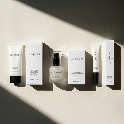 포트폴리오-Le touche 브랜드 용기 및 박스 기획 및 디자인