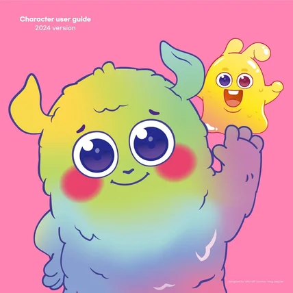 포트폴리오-도넛 프랜차이즈 캐릭터 개발