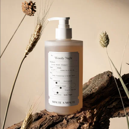 포트폴리오-[제품사진/연출/보정] Woody Night 샴푸&트리트먼트 촬영