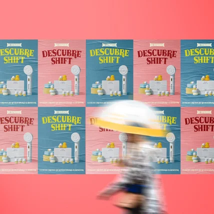 포트폴리오-Mildo Skin SHIFT - 포스터 디자인