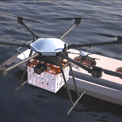 포트폴리오-"배달드론"3D 텍스쳐/애니메이션/렌더링