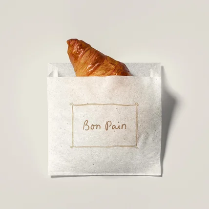 포트폴리오-베이커리 카페 로고 _ BON PAIN 로고디자인 로고제작