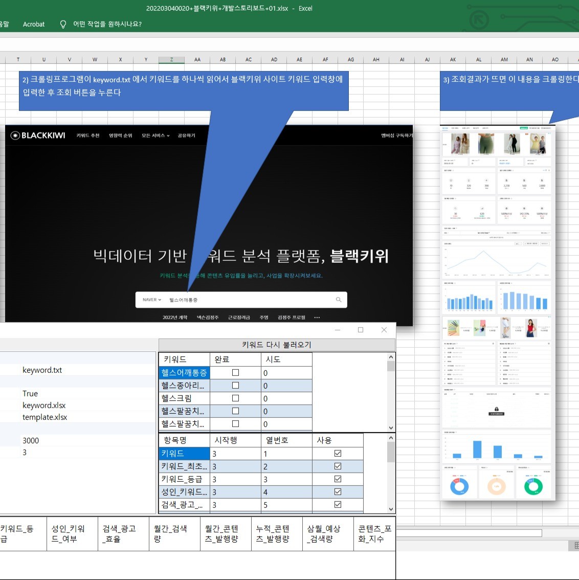 웹크롤링, 데이터 수집기, 맞춤형 크롤링 프로그램 개발 - 크몽
