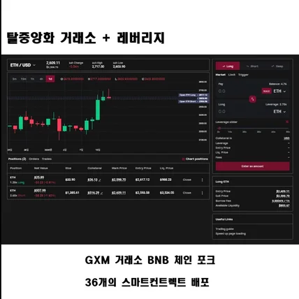 포트폴리오-레버리지 탈중앙화 거래소