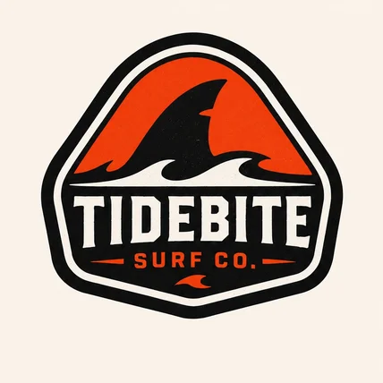포트폴리오-서핑 의류 브랜드, TIDEBITE