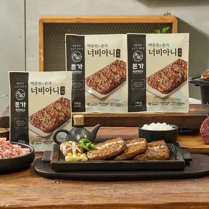 포트폴리오-[촬영,조명,보정] 더본코리아 본가 너비아니 식품 푸드 촬영