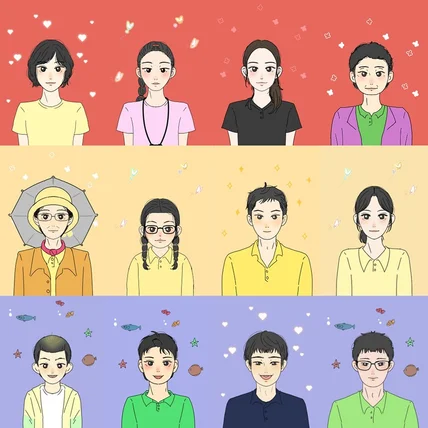 포트폴리오-'제9회 장애인생활체육대회' 모바일 캐리커쳐 체험 행사