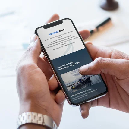 포트폴리오-전문성/글로벌 기업 영문 홈페이지제작