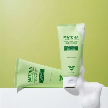 포트폴리오-[제품 촬영/기획/연출] 벨벤테 말차 화장품