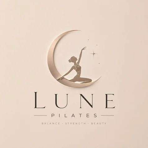 포트폴리오-' LUNE ' 필라테스 로고 디자