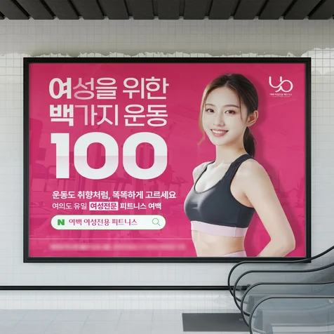 포트폴리오-헬스장 옥외광고 배너