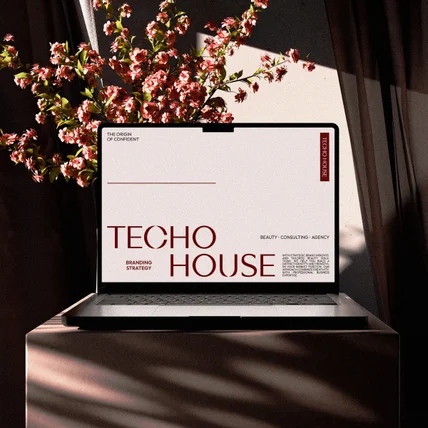 포트폴리오-TECHO HOUSE | 뷰티 에이전시 | 로고제작