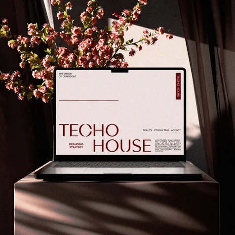 포트폴리오-TECHO HOUSE | 뷰티 에이전시 | 로고제작
