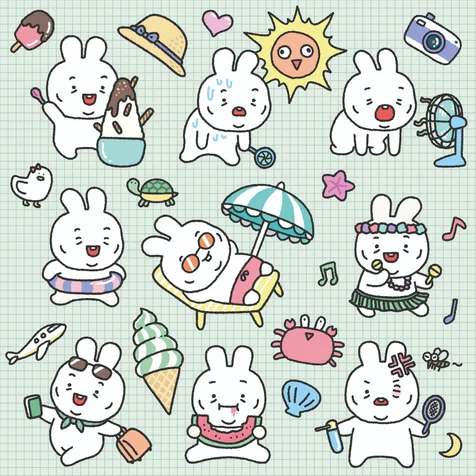 포트폴리오-굿즈-캐릭터 스티커1