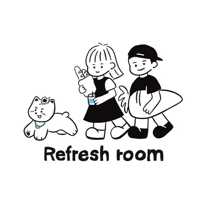 포트폴리오-브런치 카페 로고 디자인