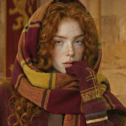 포트폴리오-[AI 모델 / AI 이미지] 그리핀도르 장갑&목도리 ai 이미지 생성