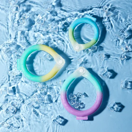 포트폴리오-파인댕  강아지 쿨 스카프 촬영