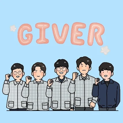 포트폴리오-현대모비스(주) GIVER EVENT 단체 캐리커쳐 (약 135명)
