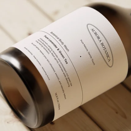 포트폴리오-바디워시 라벨 디자인