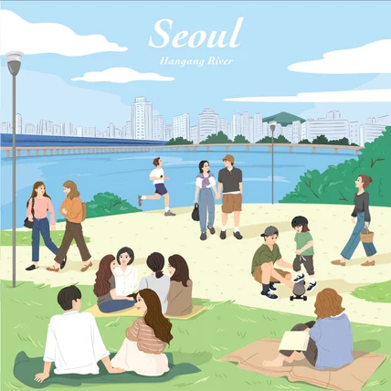 포트폴리오-한강, 서울