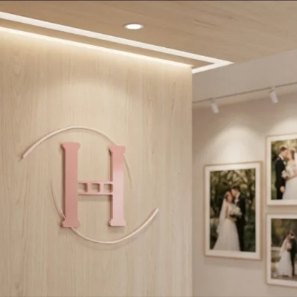 포트폴리오-심볼형 로고 디자인 포트폴리오 | 웨딩 영상 브랜드 로고 제작